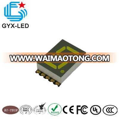 Custom LED digit display with good reliability in 1 digit 7 segment SMD type